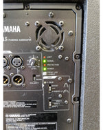Yamaha DXS15 - Powered Subwoofer - Black - Excellent - Image 4