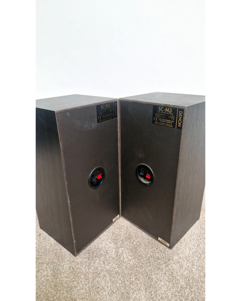 Denon SC-M3 - Hi-Fi Speakers - Black - Fair - image 8