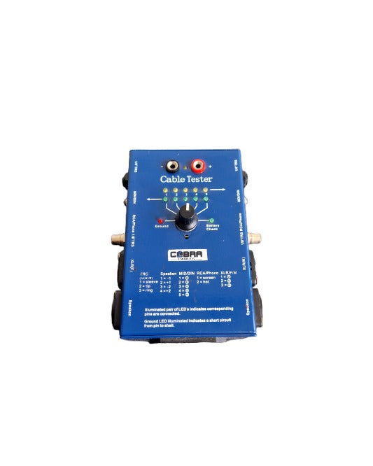 Cobra Cable Tester - Testing Unit - Blue - Good - Image 1