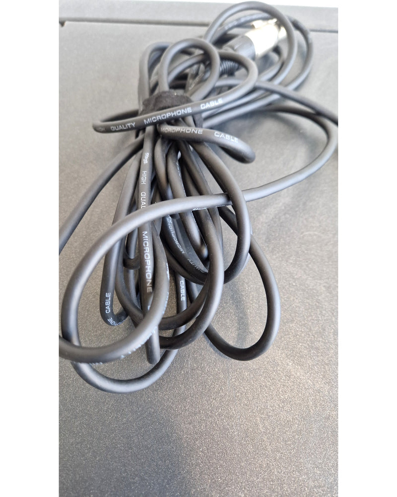 Stagg 15ft Microphone Cable - Black – Microphone Cable - Excellent - Image 5