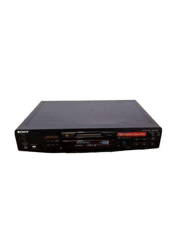 Sony MDS-JE530 - Minidisc Player/Recorder - Black - Very Good