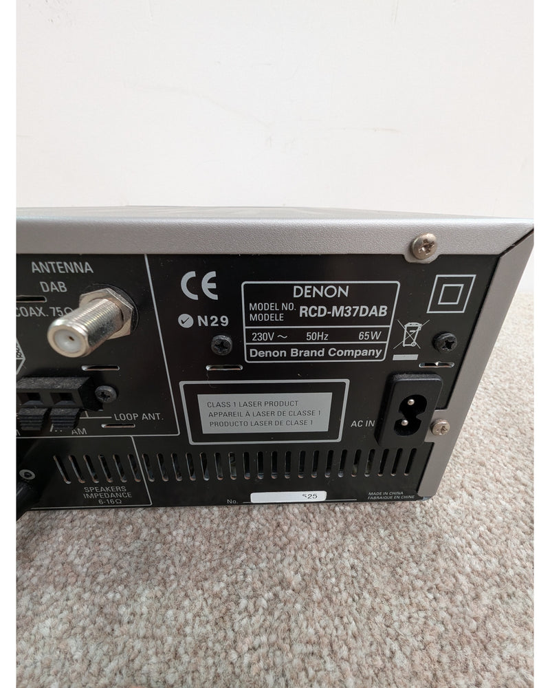 Denon RCD-M37DAB - Receiver - Silver - Excellent w/ Remote Control - image 10