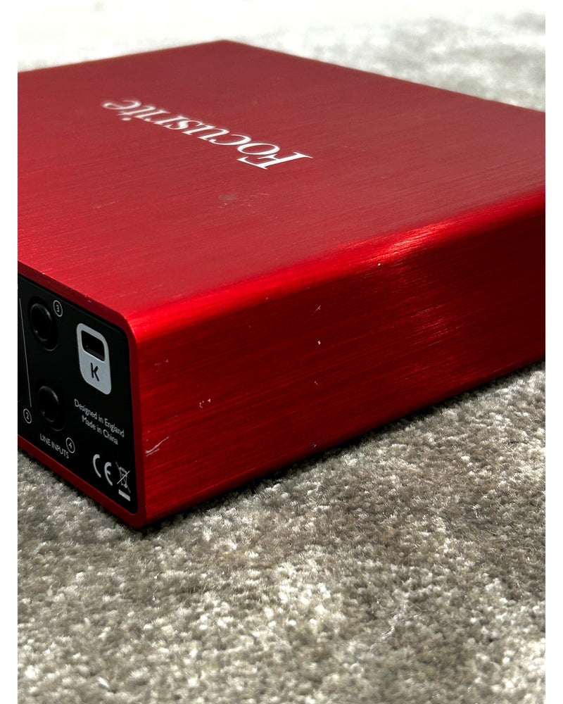 Focusrite Scarlett 6i6 - Audio Interface - Red - Good - Image 9