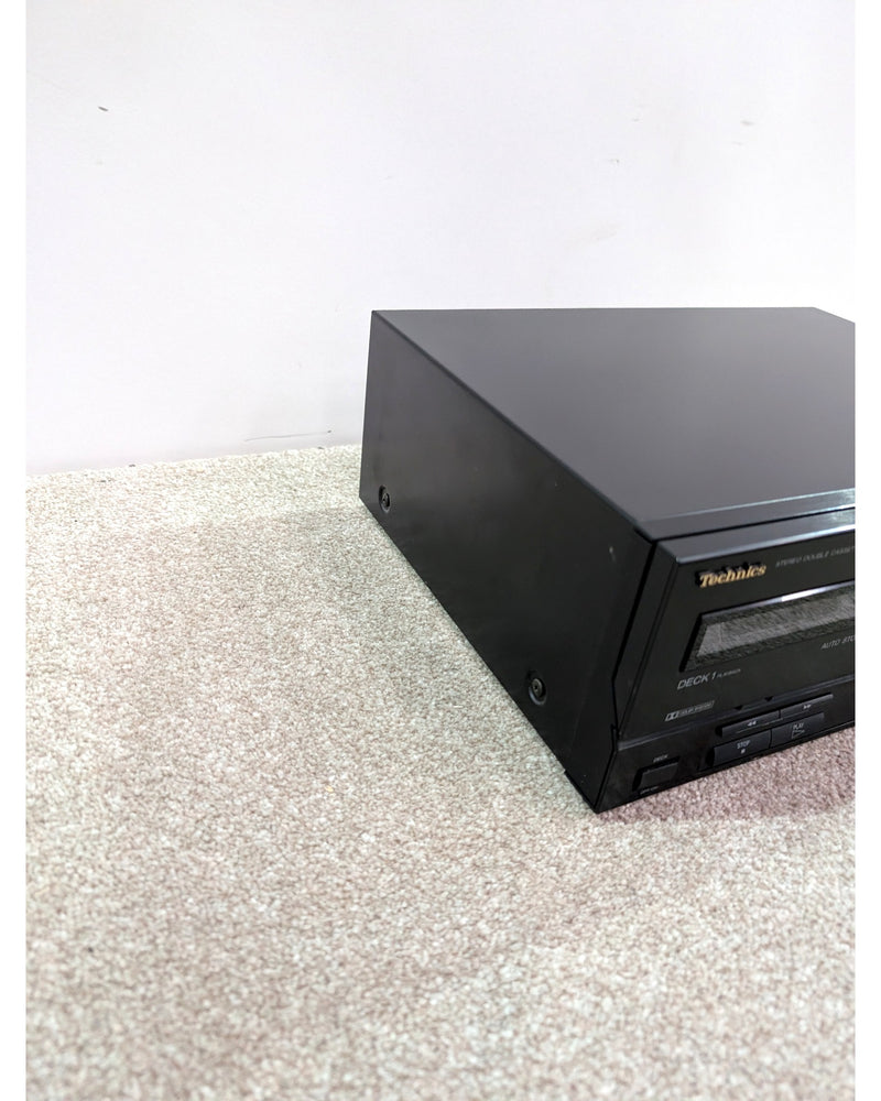 Technics RS-X102 - Cassette Deck - Black - Good w/ Original Box & Manuals - image 7