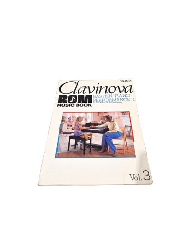 Yamaha Clavinova ROM Music Book Bastien Piano Performance 1 Vol.3 – Book - Excellent