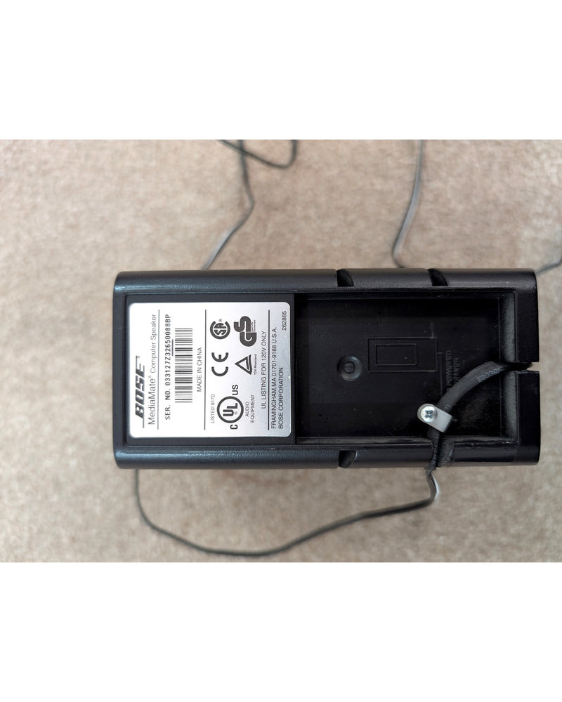 Bose MediaMate - Hi-Fi Speaker - Black - Good w/ Power Supply - image 9