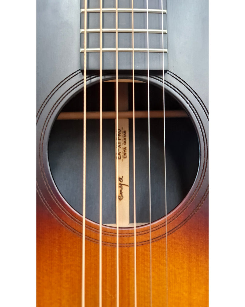Enya EA-X1-PRO Sunburst Electro-Acoustic - Acoustic Guitar - Fair w/ Soft Case - image 3