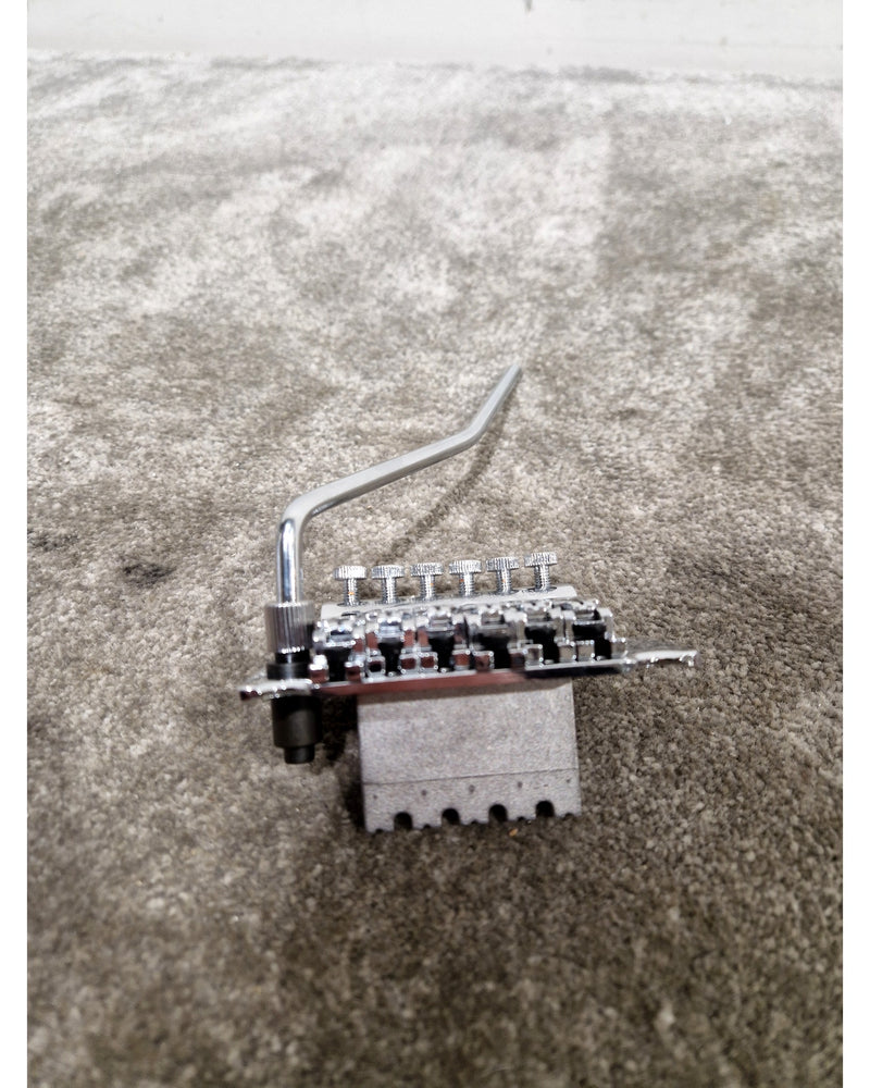 Licensed Floyd Rose - Guitar Bridge - Chrome - Excellent - Image 2