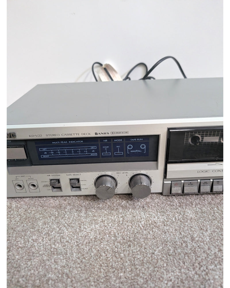 JVC KD-V22 - Cassette Deck - Good w/ Manuals - image 11