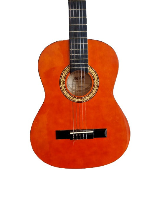 Ashton SPC34K - Classical Guitars - Orange - Good w/ Soft Case