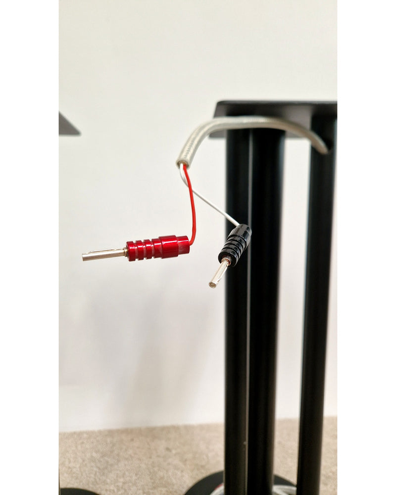 Hi-Fi Speaker Stands - Built In Banana Jack Leads - Excellent - image 14