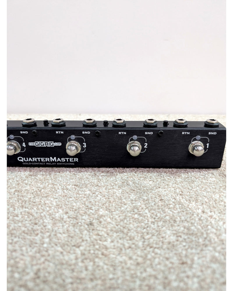 The GigRig QuarterMaster QMX-6 - Pedalboards & Power - Black - Excellent - image 3