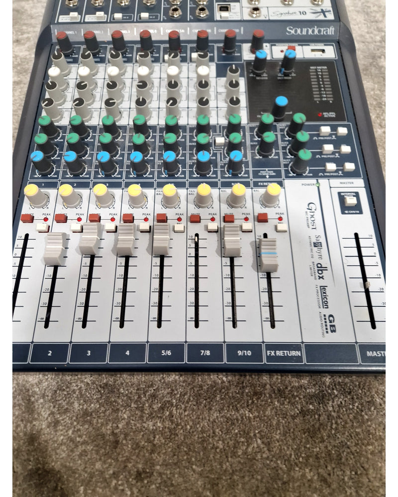Soundcraft Signature 10 - Mixing Console - Fair - Image 8