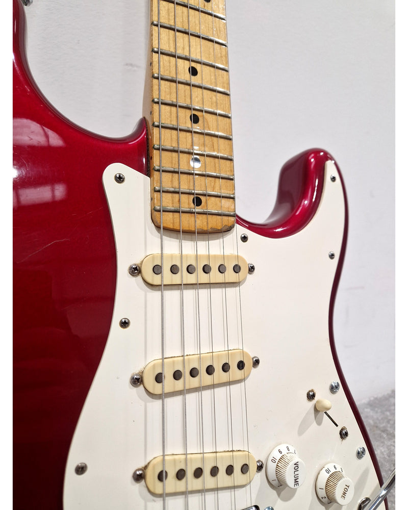 Fender 1983 Stratocaster IN Candy Red S/N: E337890 Made IN USA Electric Guitar - Stunning & Rare - Good w/ New Strings - Image 23