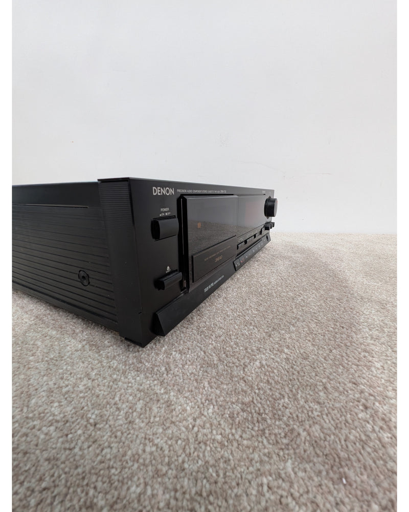 Denon DRM-700 - Cassette Deck - Black - Very Good w/ Manuals - image 11