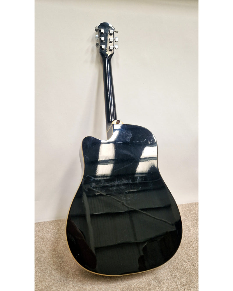 Aria AWN-15CBK - Acoustic Guitars - Black - Good - image 14