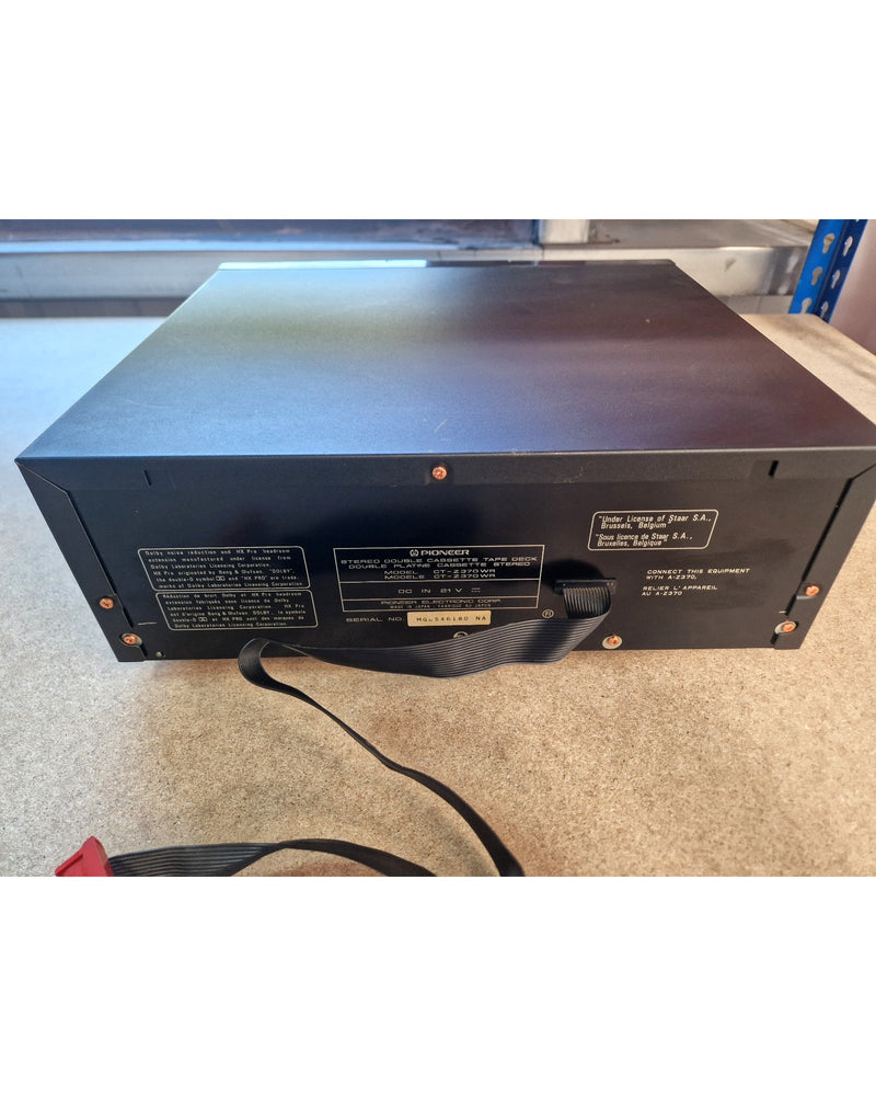 Pioneer CT-Z370WR - Cassette Deck - Good - Image 6