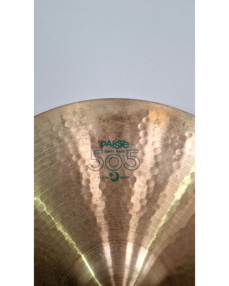 Paiste 505 20" Ride - Cymbal - Excellent - image 2