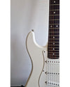Squier Strat Chinese - Electric Guitar - White - Fair - Photo 5