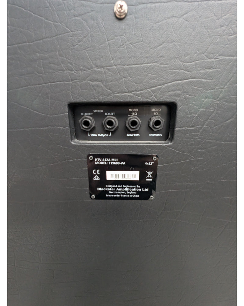 Blackstar HTV-412A MkII - Amplifier Cab - Black - Excellent - image 9