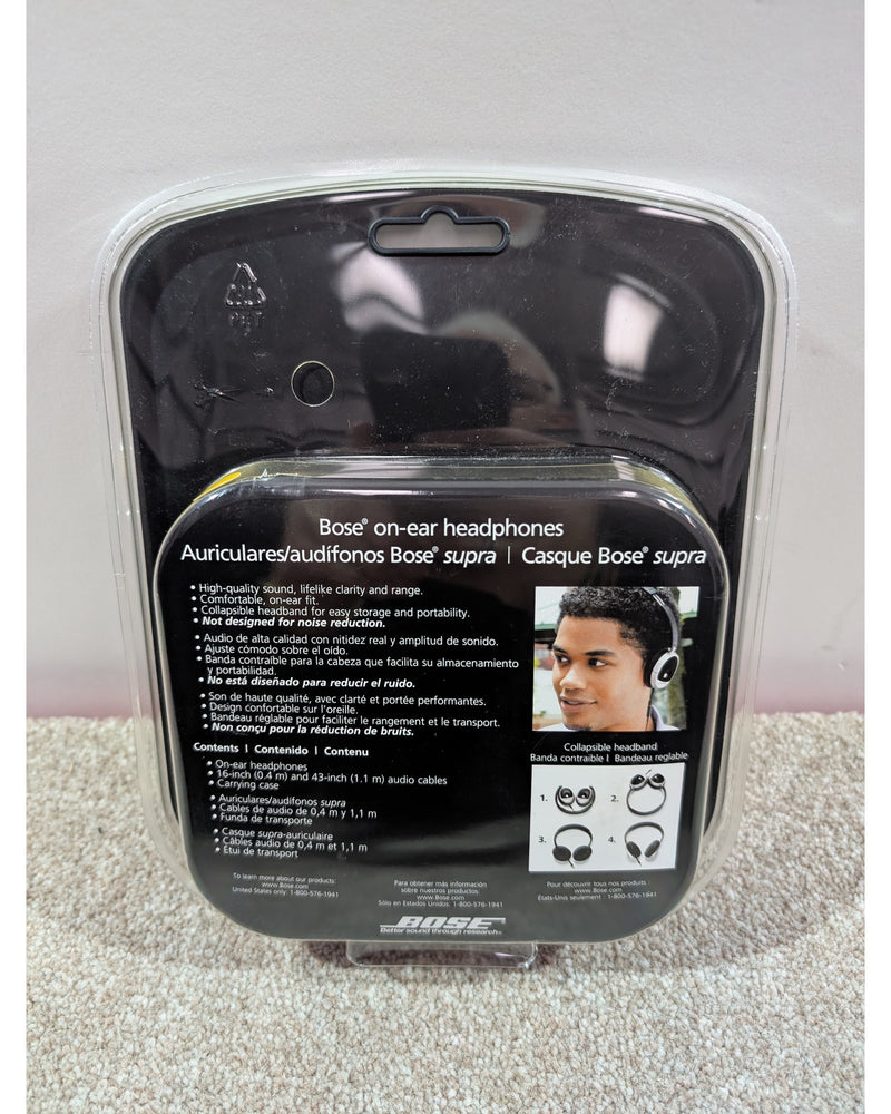Bose On-Ear Headphones - Headphones - Black/Silver - Like New w/ Original Packaging - image 5