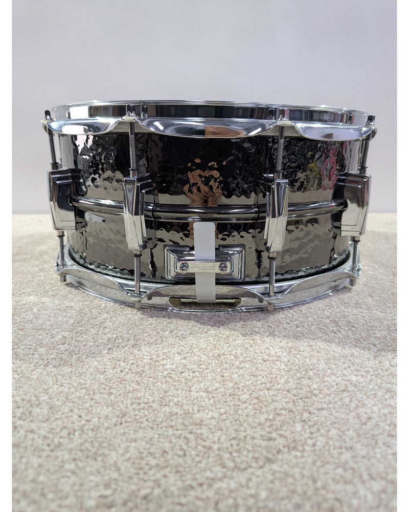 Ludwig Black Beauty Hammered 6.5" Snare - Acoustic Drum - Like New - image 11