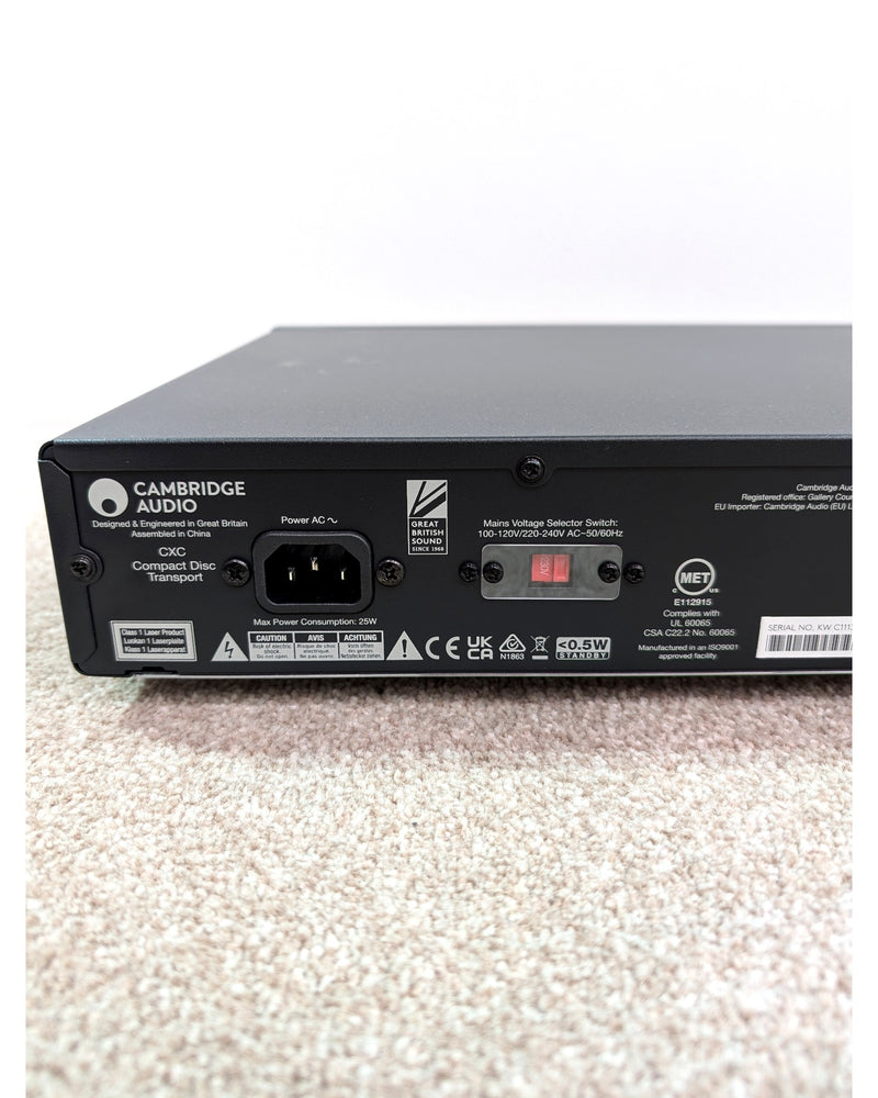 Cambridge Audio CXC - CD Player - Black - Very Good w/ Manuals & Remote Control - image 8