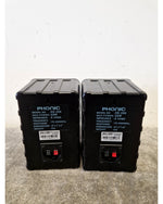 Phonic SE-206 HI-FI Speaker Pair Audio Equipment - Crisp Sound - Good - Image 6