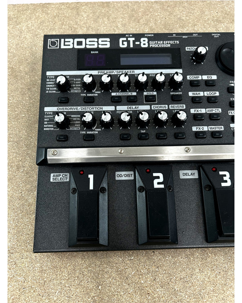 Boss GT-8 - Multi-Effects Pedals - Excellent - Image 2