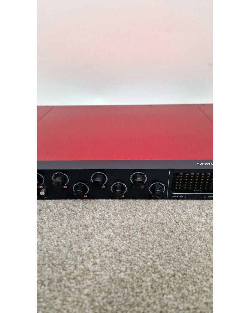 Focusrite Scarlett 18i20 1st Gen - Audio Interface - Red - Good w/ Original Box - image 7