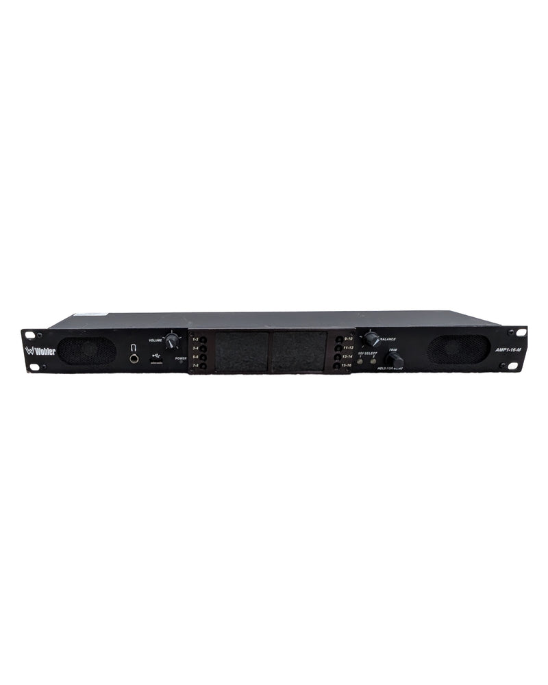 Wohler AMP1-16-M - Studio Monitor - Black - Very Good - image 1