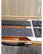 WY-SEA-KI Double Twin Neck Lap Steel Guitar 1960S - Dual Neck Design - Excellent w/ Hard Case - Image 14