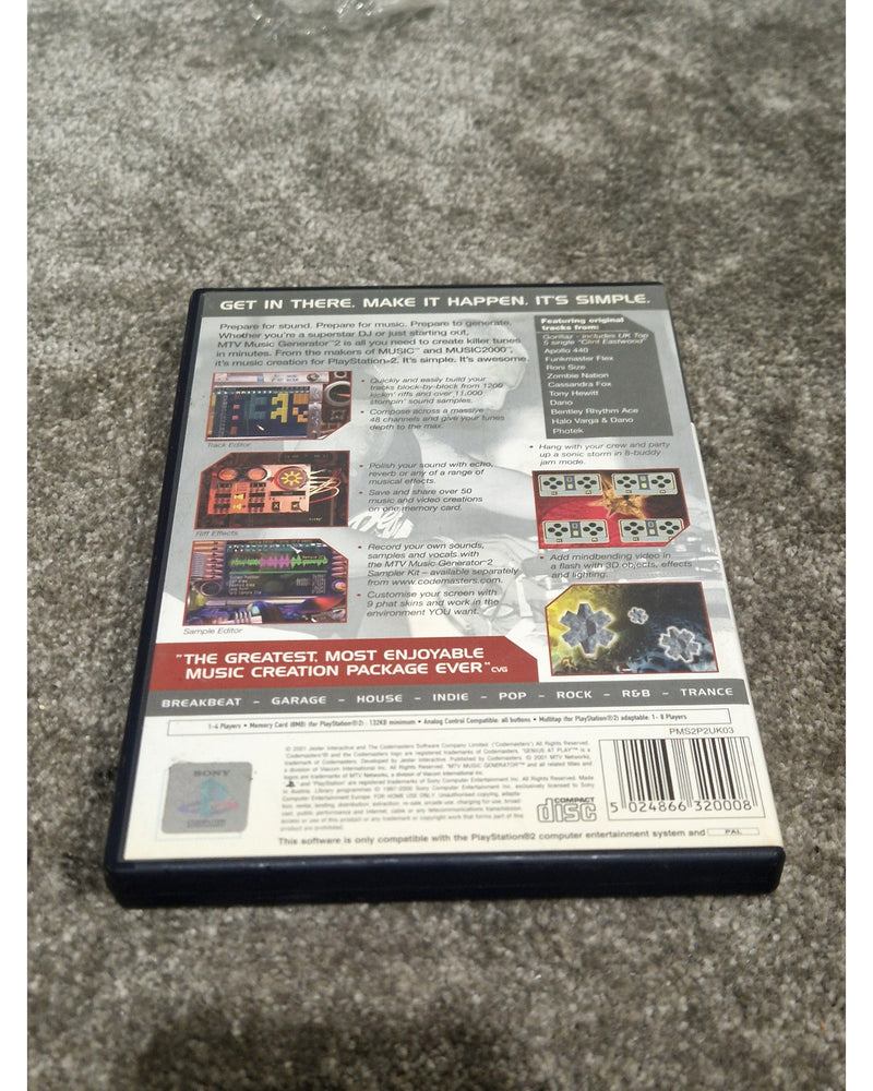 MTV Music Generator 2 - Video Game - Very Good - Image 2