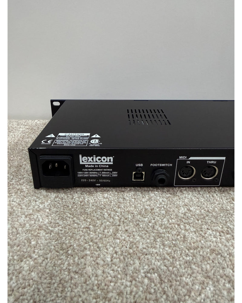 Lexicon MX300 - Rack Effects - Black - Excellent w/ Cables - image 7