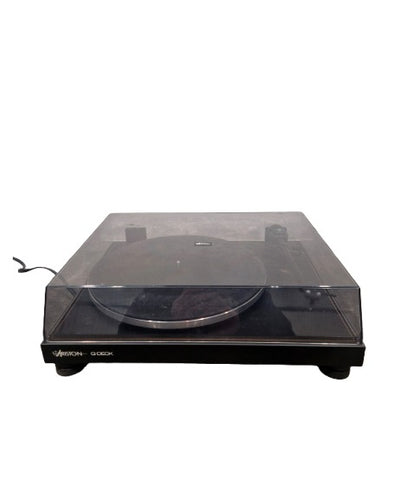 Ariston Q Deck Turntable - Black Turntable - Audiophile Quality - Very Good w/ Original Box & New Needle