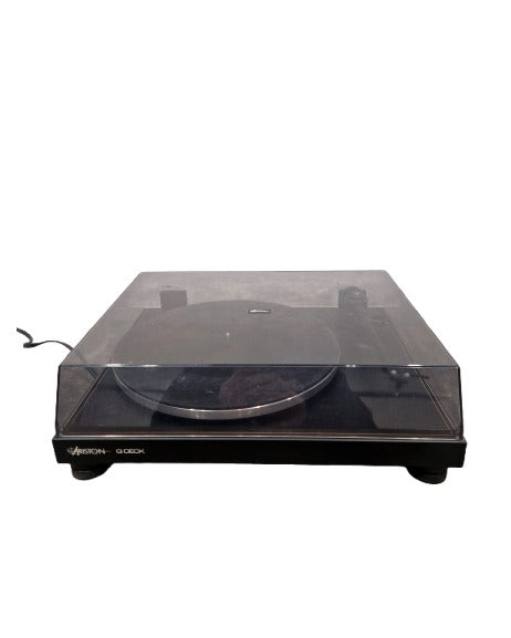 Ariston Q Deck Turntable - Black Turntable - Audiophile Quality - Very Good w/ Original Box & New Needle - Image 1