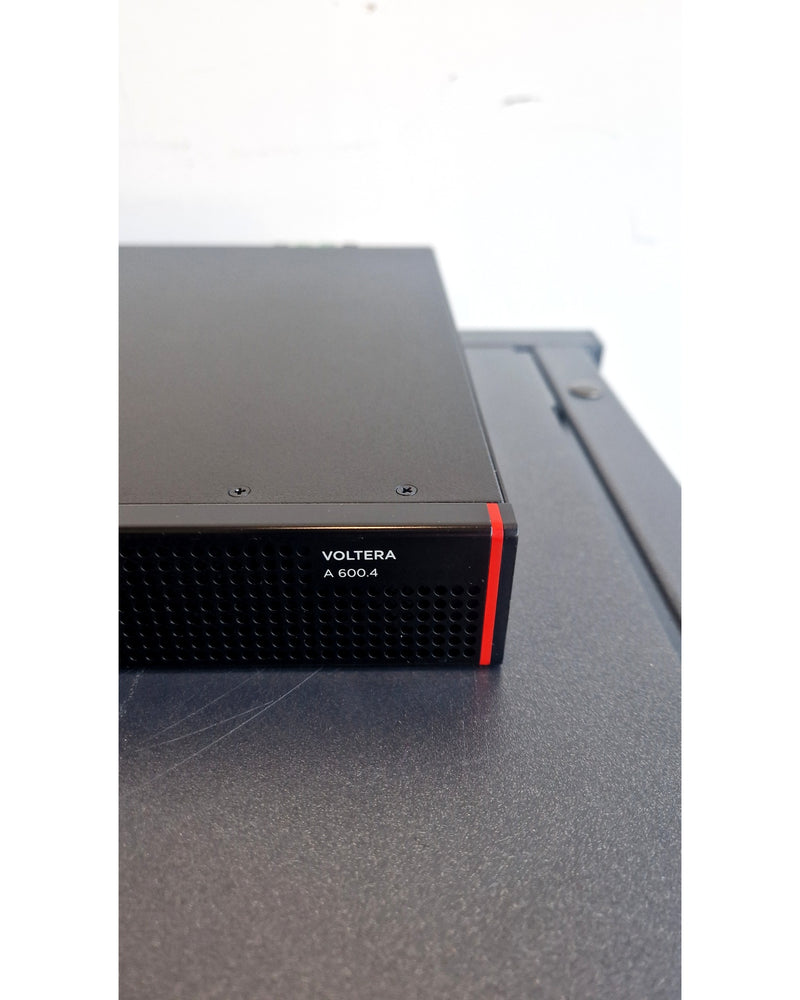 Biamp Voltera A 600.4 - Power Amplifiers - Good w/ Original Box, Cables, Manuals - Image 8