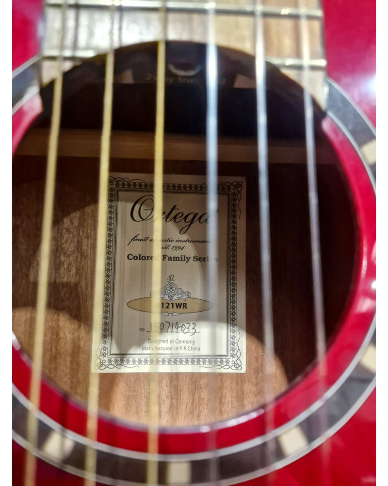 Ortega R121WR - Classical Guitar - Red - Excellent - Image 15