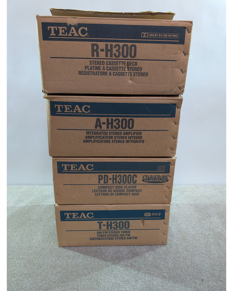 TEAC H300 System (CD, Amplifier, Tuner, Cassette Deck) - Media Player - Silver - Very Good w/ Original Box - image 11