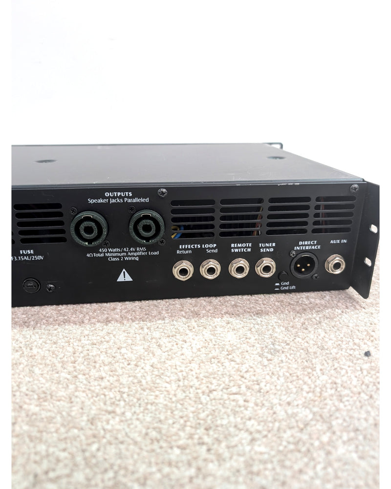 Peavey Tour Series 450 - Bass Amplifier - Black/Silver - Good - image 9