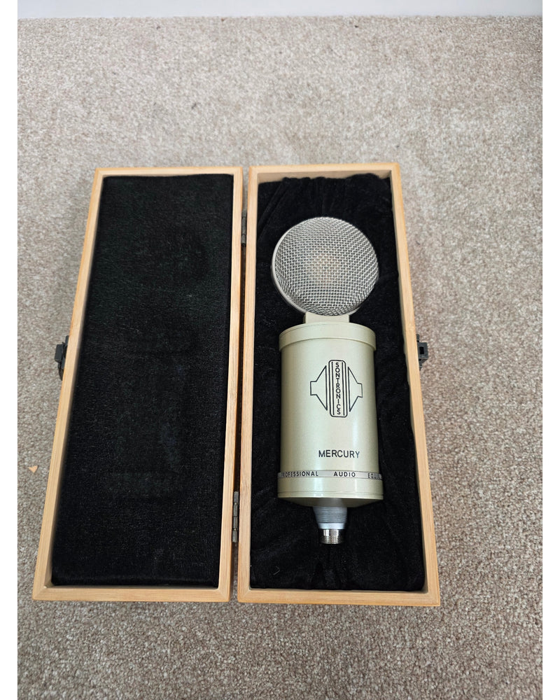 Sontronics Mercury - Condenser Microphone - Silver - Excellent w/ Hard Case - image 5