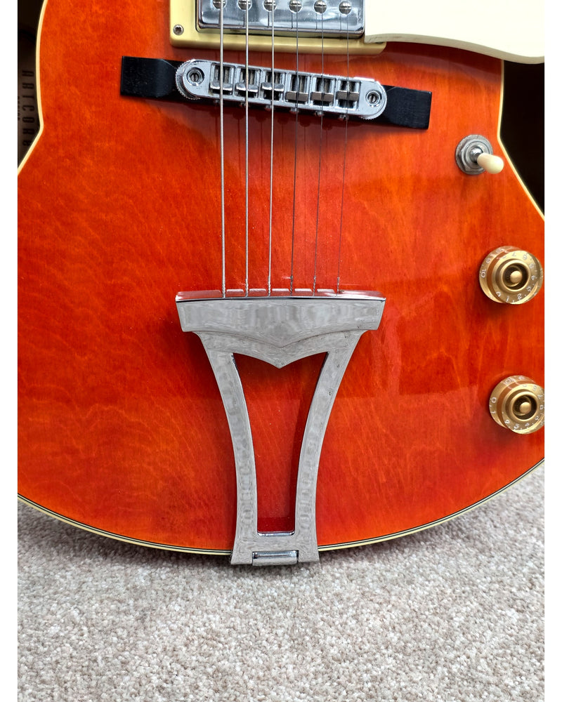 Ibanez AF75D-TOR-12-01 - Electric Guitar - Transparent Orange - Very Good w/ Hard Case - image 5