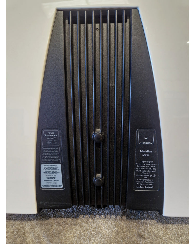 Meridian DSW - Subwoofers - White - Excellent - Image 6