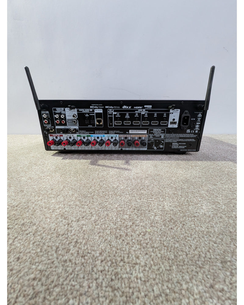 Denon AVR-X1800H - Receiver - Black - Like New w/ Original Box, Manuals, Remote Control - image 14