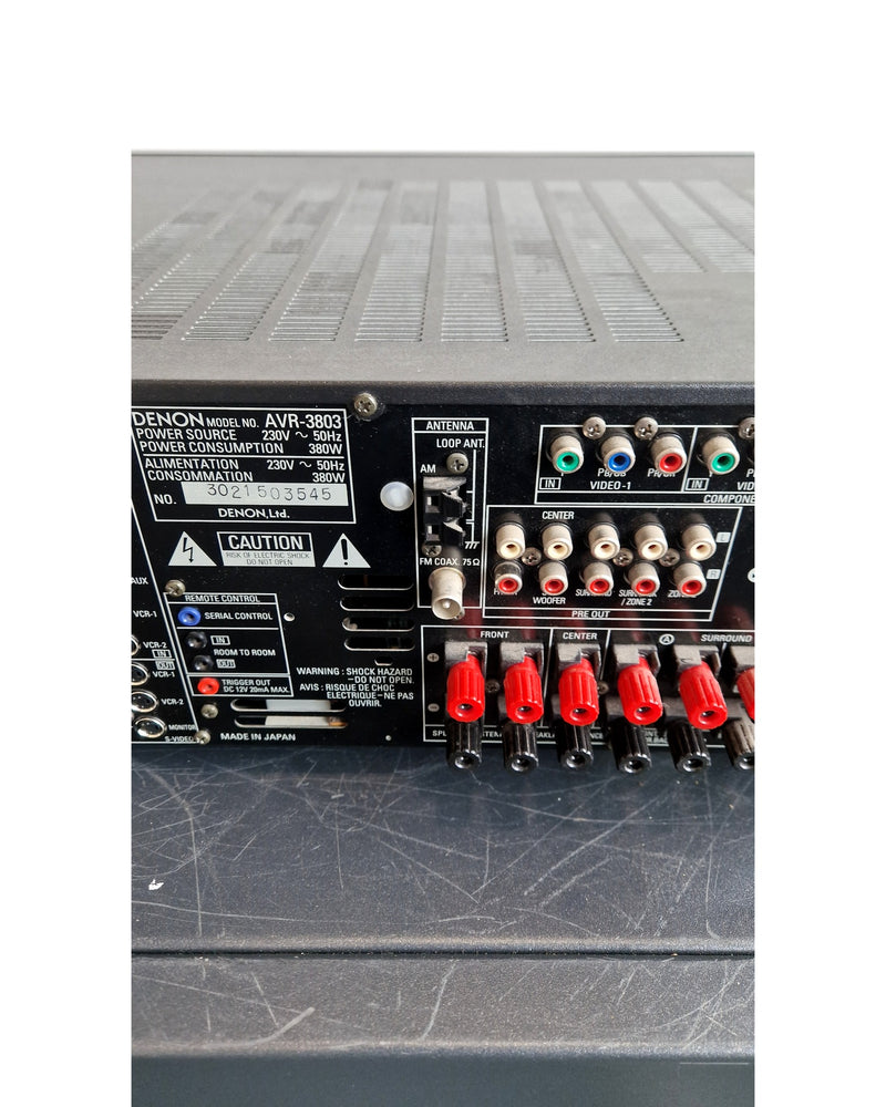 Denon AVR-3803 - Receiver - Very Good - Image 3