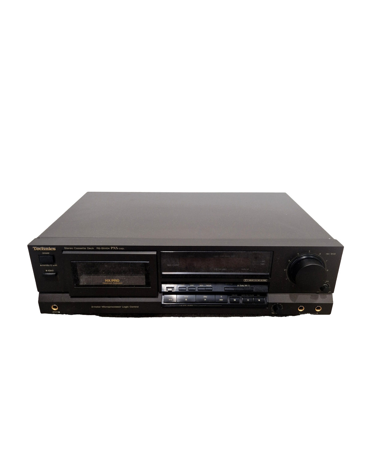 Technics RS-BX404 - Stereo Cassette Deck - PXS Cap - Good