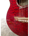 Washburn EA18TR Electro-Acoustic Guitar Red - Cutaway Design - Excellent - Photo 14