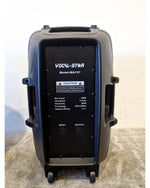 Vocal-Star 1000w PA System - PA Speakers - Pair - Black - Excellent w/ Original Box - Image 3