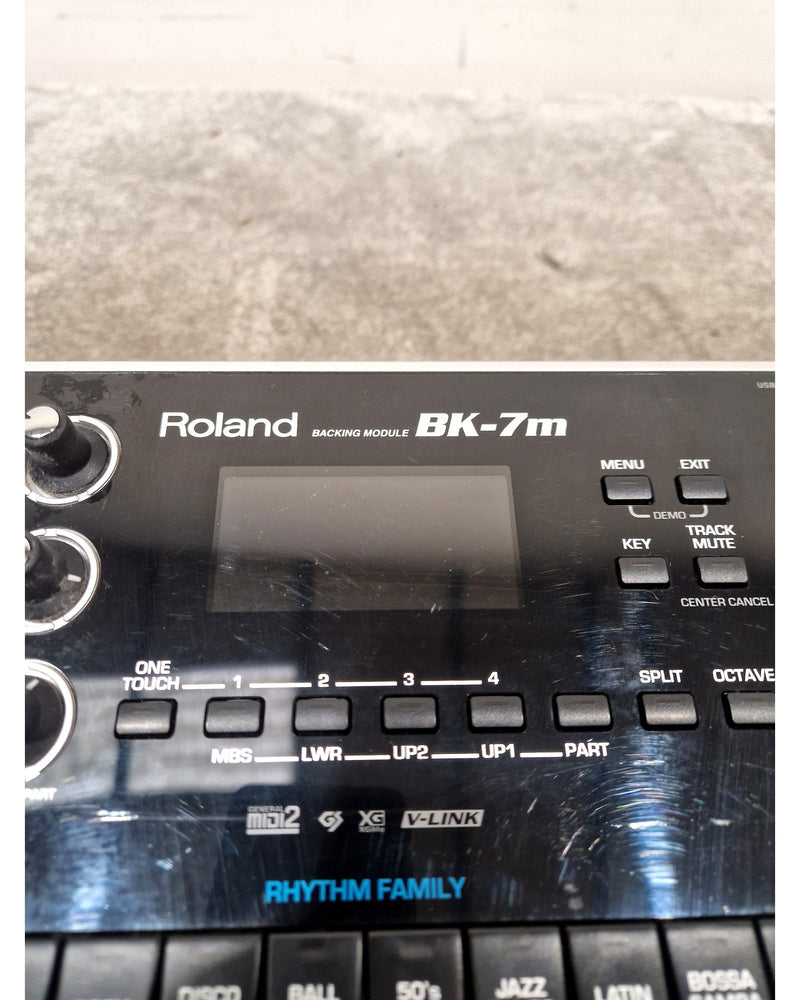 Roland BK-7m - Backing Module - Black - Good w/ Power Supply - Image 9