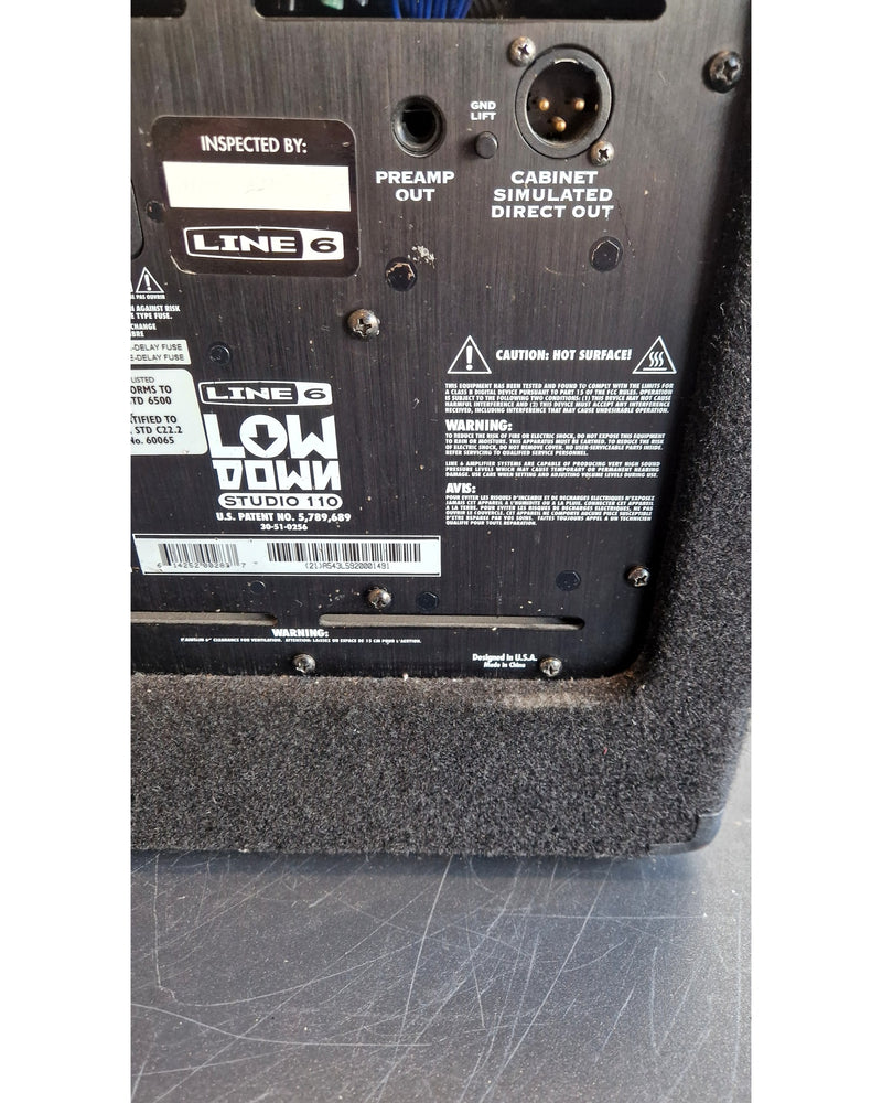 Line 6 LowDown Studio 110 - Bass Amplifier - Very Good - Image 3
